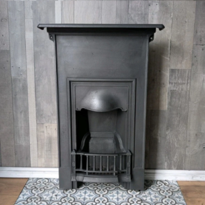 Lovely Complete Dome Canopy Cast Iron Fireplace